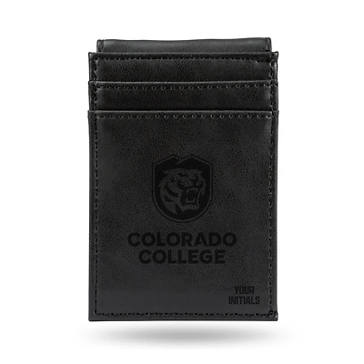 Colorado College Tigers Personalized Front Pocket Wallet