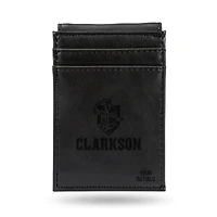 Clarkson Golden Knights Personalized Front Pocket Wallet