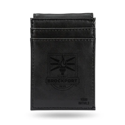 SUNY Brockport Golden Eagles Personalized Front Pocket Wallet