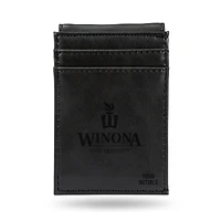 Winona State Warriors Personalized Front Pocket Wallet
