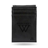Wellesley Blue Personalized Front Pocket Wallet
