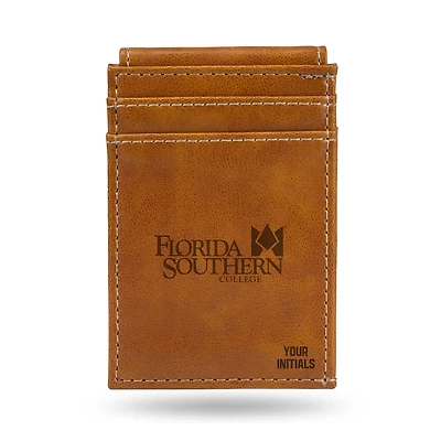 Brown Florida Southern Mocs Personalized Front Pocket Wallet