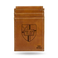 Brown Catholic University Cardinals Personalized Front Pocket Wallet