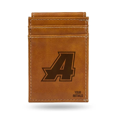 Brown Assumption Greyhounds Personalized Front Pocket Wallet