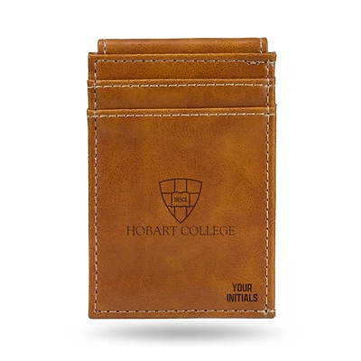 Brown Hobart & William Smith Colleges Personalized Front Pocket Wallet