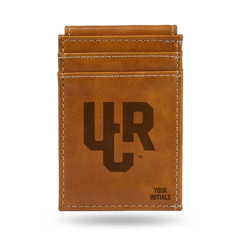 Brown UC Riverside Highlanders Personalized Front Pocket Wallet