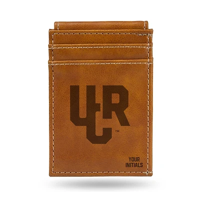 Brown UC Riverside Highlanders Personalized Front Pocket Wallet