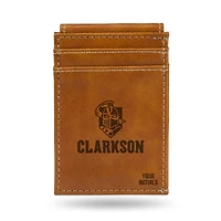 Brown Clarkson Golden Knights Personalized Front Pocket Wallet