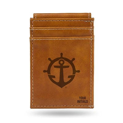 Brown Portland Pilots Personalized Front Pocket Wallet
