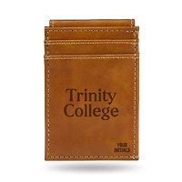Brown Trinity Bantams Personalized Front Pocket Wallet