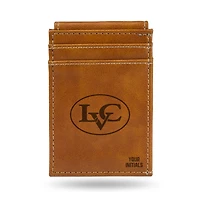 Brown Lebanon Valley College Personalized Front Pocket Wallet