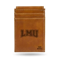 Brown Loyola Marymount Lions Personalized Front Pocket Wallet
