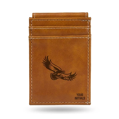 Brown Saint Joseph's Hawks Personalized Front Pocket Wallet