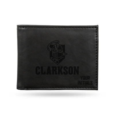 Clarkson Golden Knights Personalized Billfold Wallet