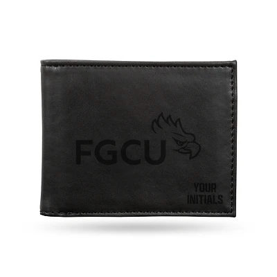 Florida Gulf Coast Eagles Personalized Billfold Wallet