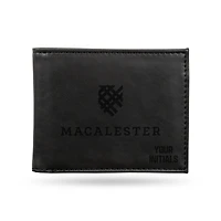 Black Macalester Scots Personalized Billfold Wallet