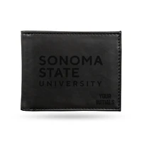 Sonoma State Seawolves Personalized Billfold Wallet