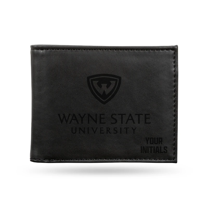 Wayne State Warriors Personalized Billfold Wallet