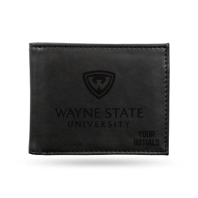 Wayne State Warriors Personalized Billfold Wallet