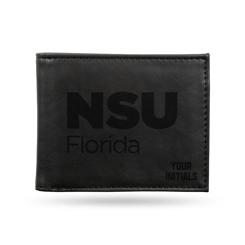Nova Southeastern Sharks Personalized Billfold Wallet