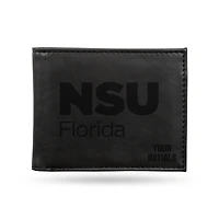 Nova Southeastern Sharks Personalized Billfold Wallet