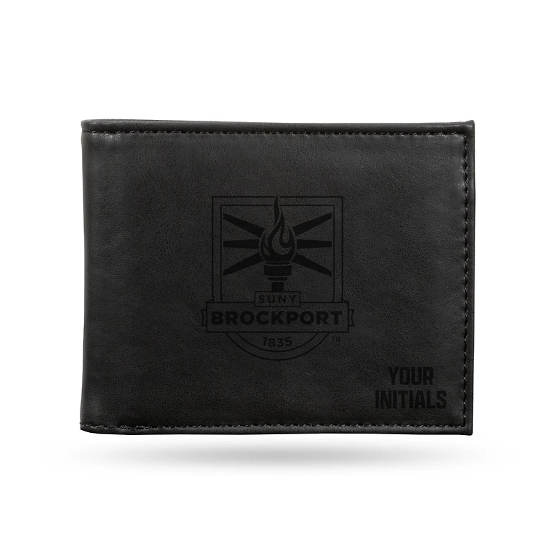 SUNY Brockport Golden Eagles Personalized Billfold Wallet