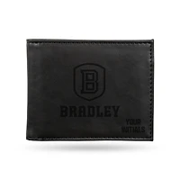 Bradley Braves Personalized Billfold Wallet