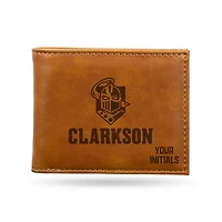 Brown Clarkson Golden Knights Personalized Billfold Wallet
