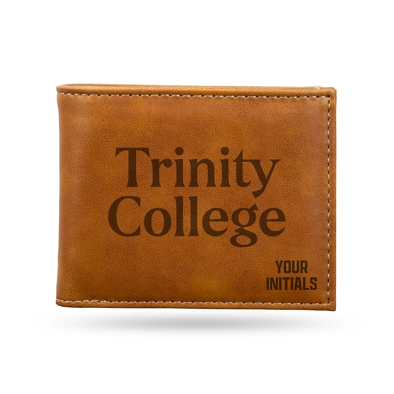 Brown Trinity Bantams Personalized Billfold Wallet