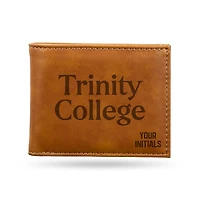 Brown Trinity Bantams Personalized Billfold Wallet