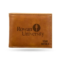 Brown Rowan Profs Personalized Billfold Wallet