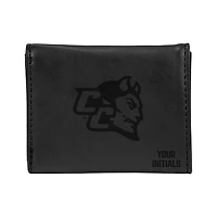 Central Connecticut State Blue Devils Personalized Trifold Wallet