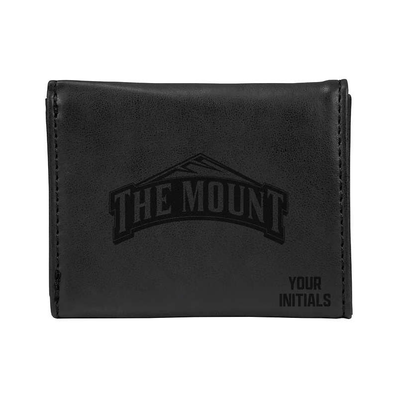 Mount St. Mary's Mountaineers Personalized Trifold Wallet
