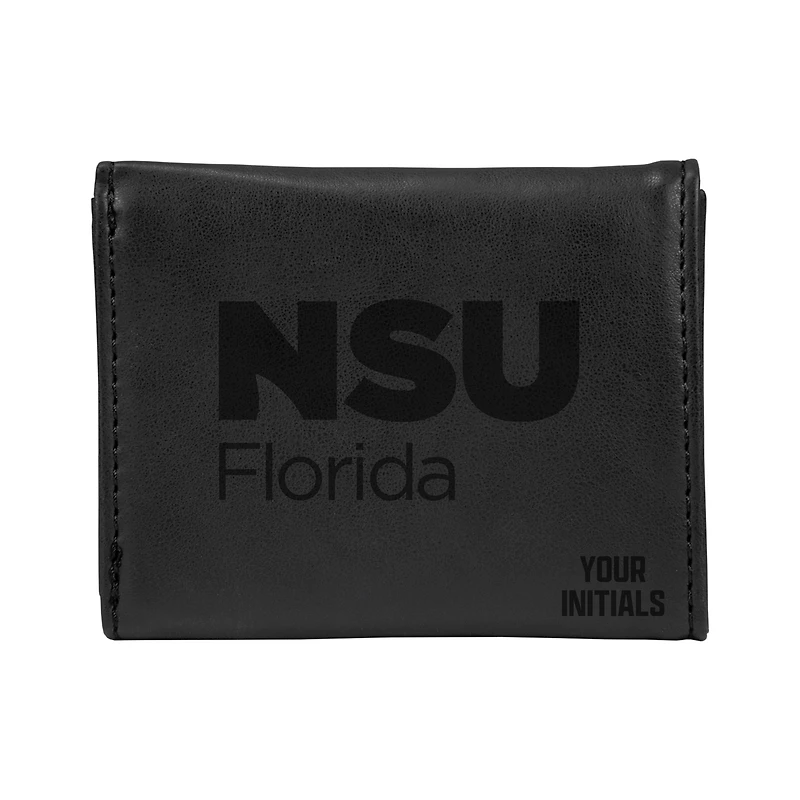 Nova Southeastern Sharks Personalized Trifold Wallet