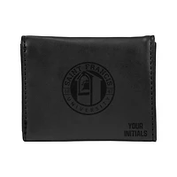 Saint Francis Red Flash Personalized Trifold Wallet