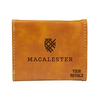 Brown Macalester Scots Personalized Trifold Wallet