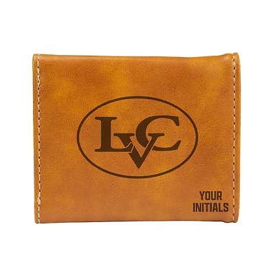 Brown Lebanon Valley College Personalized Trifold Wallet