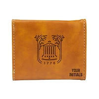 Brown Charleston Cougars Personalized Trifold Wallet