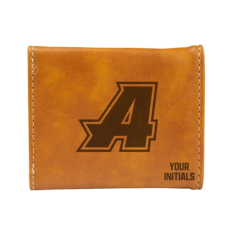Brown Assumption Greyhounds Personalized Trifold Wallet