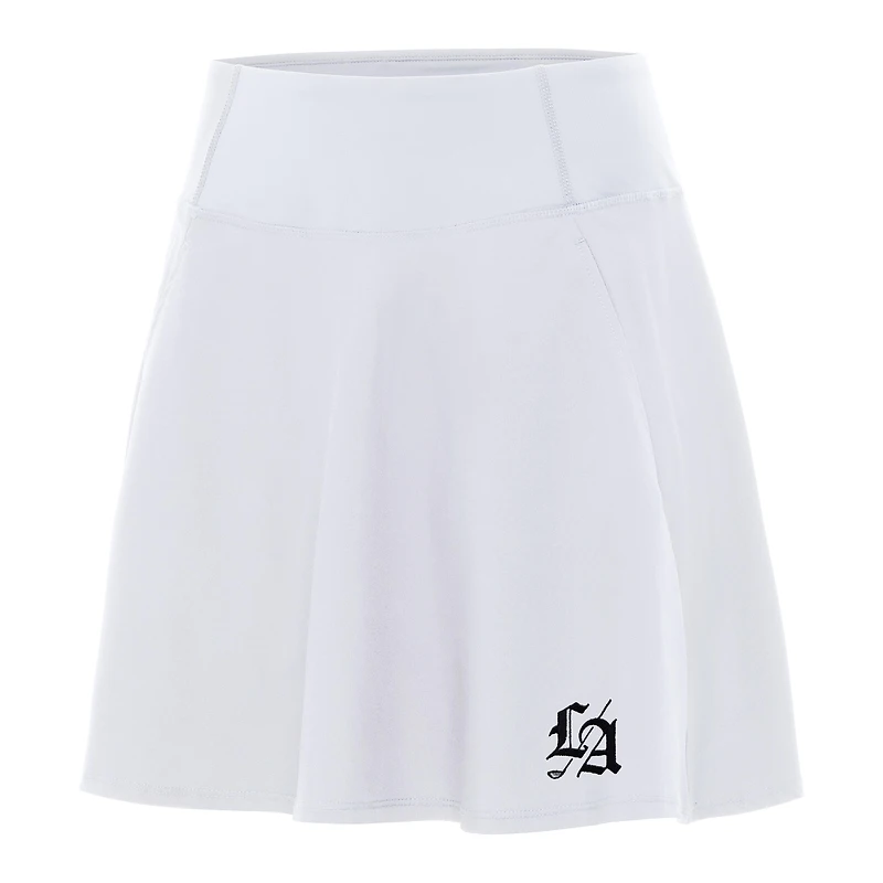 Women's Antigua White TGL Los Angeles Golf Club Chip Skort