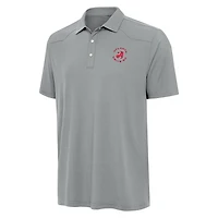 Men's Antigua Gray TGL Atlanta Drive GC Western Performance Polo
