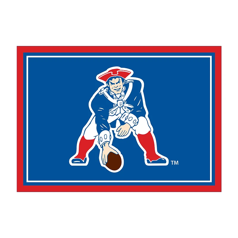 Imperial New England Patriots Throwback Logo 6' x 8' Spirit Rug