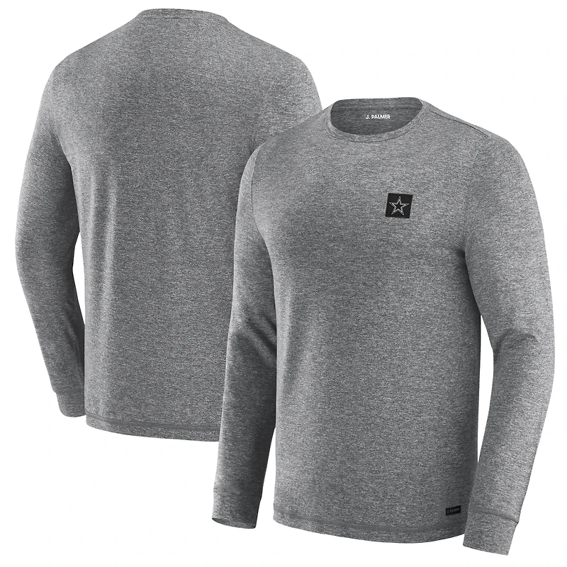 Men's J. Palmer Black Dallas Cowboys Four Down Long Sleeve T-Shirt