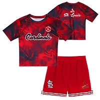 Preschool  Red St. Louis Cardinals Hitter Infielder 2-Piece Set