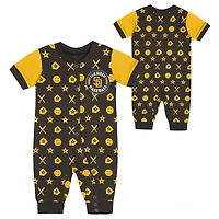 Newborn  Brown San Diego Padres Hard 90 Coveralls