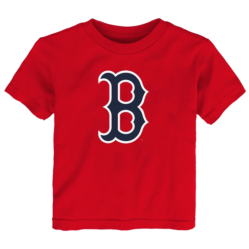 Toddler  Red Boston Red Sox Primary Logo T-Shirt