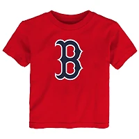 Toddler  Red Boston Red Sox Primary Logo T-Shirt