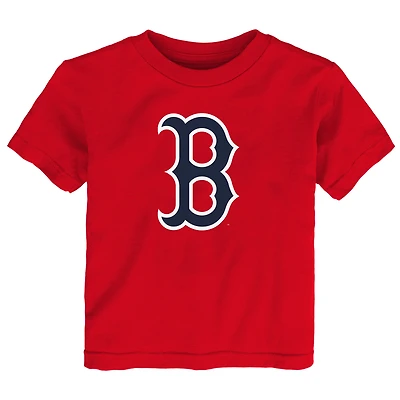 Toddler  Red Boston Red Sox Primary Logo T-Shirt