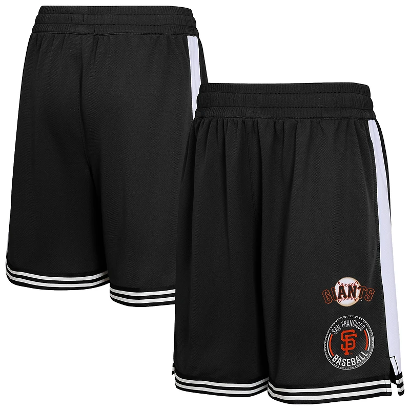 Youth  Black San Francisco Giants Infielder Shorts