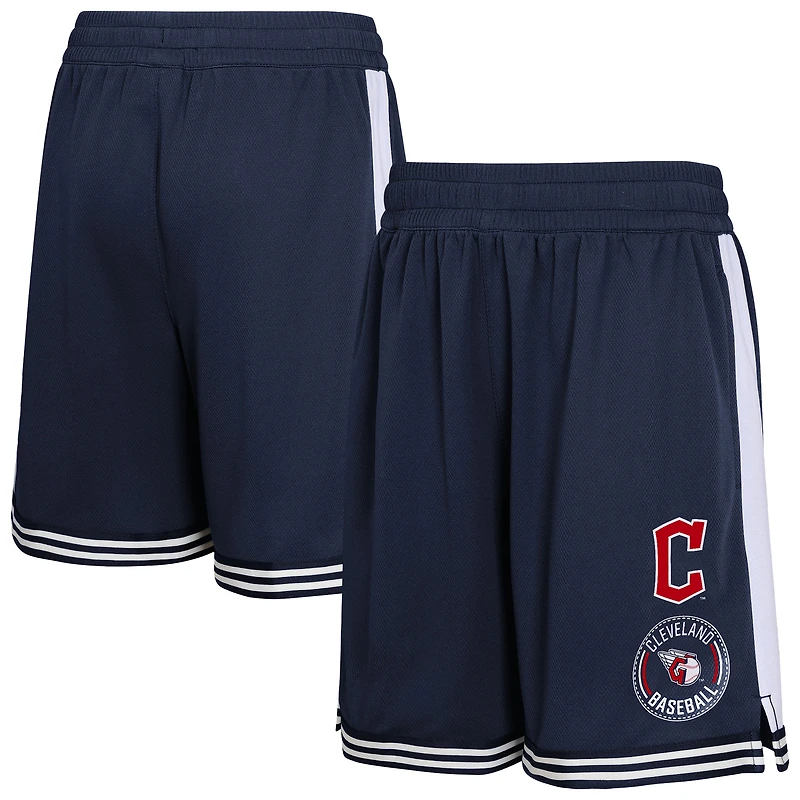 Youth  Navy Cleveland Guardians Infielder Shorts